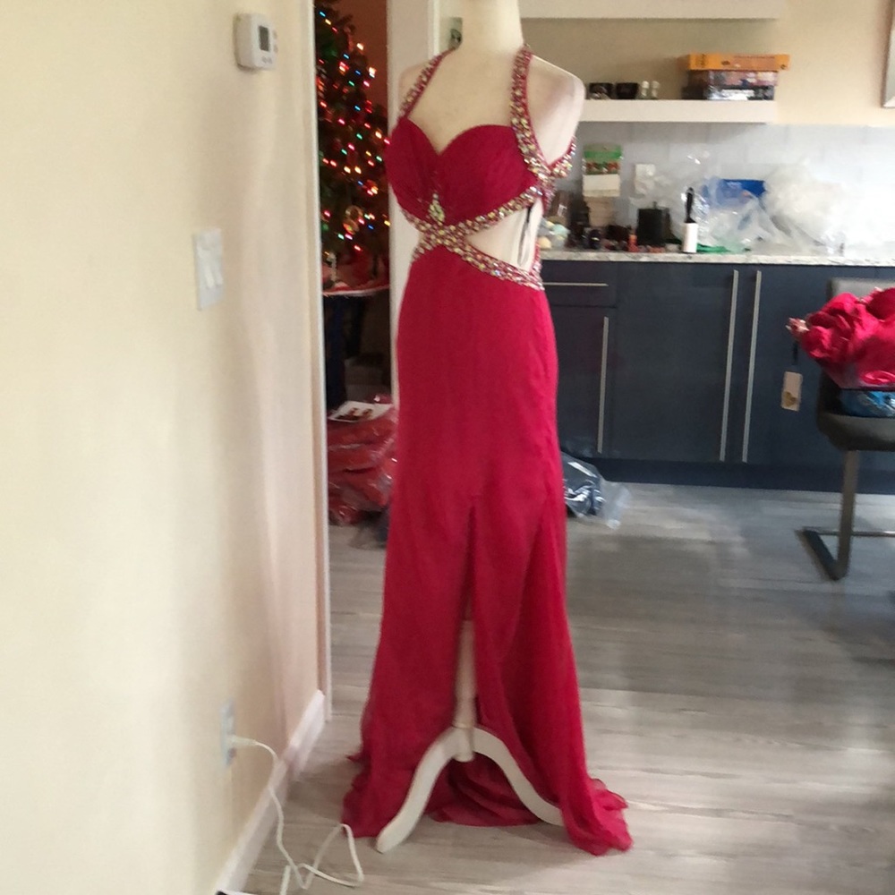 Fuchsia chiffon - Picture 8 of 11